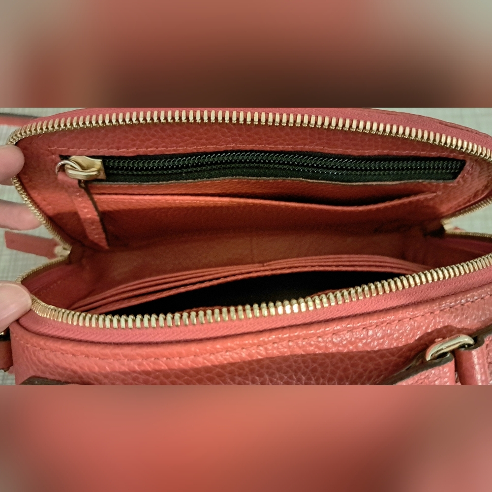 Dooney & Bourke's Luxe Leather Ambler Crossbody - Picture 5 of 8